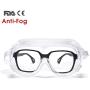 Vanlinker Safety Goggles over Glasses Anti Fog Scratch Lab Goggles Vented VL9525