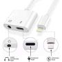 Headphone Adapter for iPhone 11 pro 3.5mm Jack Car Charger AUX Converter Splitter Charge & Audio Adapters Cables 2 in 1 for iPhone 11/11 Pro/8/8Plus/7/7Plus/X/10/Xs/Xs Max Dongle Earphone Adaptor