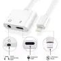 Headphone Adapter for iPhone 11 pro 3.5mm Jack Car Charger AUX Converter Splitter Charge & Audio Adapters Cables 2 in 1 for iPhone 11/11 Pro/8/8Plus/7/7Plus/X/10/Xs/Xs Max Dongle Earphone Adaptor