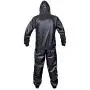 DEFY Heavy Duty Sweat Suit Sauna Exercise Gym Suit Fitness, Weight Loss, Anti-Rip, with Hood