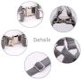 lionet paws Dog Harness with Bowtie Cotton No-Pull Adjustable Pet Harness with Metal Buckle for Small Medium Large Dogs
