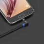 3 in 1 Magnetic Charging Cable, (5-Pack,1.5ft/3ft/3ft/6ft/10ft), Compatible with Mirco USB, Type C Smartphone and iProduct Device (Black)