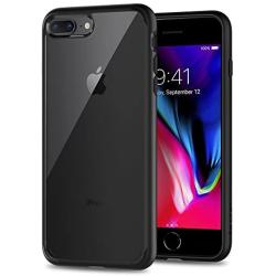 Spigen Ultra Hybrid [2nd Generation] Designed for Apple iPhone 8 Plus Case (2017) / Designed for iPhone 7 Plus Case (2016) - Black