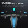 GameSir F4 Falcon PUBG Mobile Controller for Android iOS iPhone,Gaming Grip Joysticks for Fortnite/COD/Rules of Survival, Mobile Game Triggers 9 Times per Second