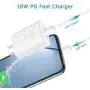 PD Fast Charger Compatible with iPhone 11 Pro Max SE 2020 Xs Xs Max XR X 8 Plus iPad Pro Mini USB C Fast Wall Charger, 18W USB-C Power Adapter Fast Charging Block with USB Type C Cable PD Fast Charger Compatible with iPhone 11 Pro Max SE 2020 Xs Xs Max XR X 8 Plus iPad Pro Mini USB C Fast Wall Charger, 18W USB-C Power Adapter Fast Charging Block with USB Type C Cable