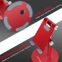 Adjustable Tablet/Phone Stand, AICase Telescopic Adjustable iPad Stand Holder,Universal Multi Angle Aluminum Stand Compatible with iPhone Smart Cell Phone/Tablet/iPad(4-13 inch), Red