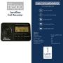 RecorderGear TR500 Landline Phone Call Recorder, Automatic Telephone Recording on Analog Lines