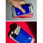 Gecko Travel Tech Blue Phone Wallet Adhesive - Blue Case Wallet for All Smartphones - Cellphone Case Wallet Blue
