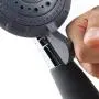YOO.MEE ADA Handheld Shower Head- For Elderly, Parkinson, Arthritis or People Disabled in Action-w/Extra-Large Silicone Switching Device-w/Comfortable Grip Handle-w/Pause Setting-w/Soft Water, Chrome YOO.MEE ADA Handheld Shower Head- For Elderly, Parkinson, Arthritis or People Disabled in Action-w/Extra-Large Silicone Switching Device-w/Comfortable Grip Handle-w/Pause Setting-w/Soft Water, Chrome