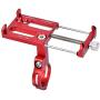 Enrilior GUB Mountain Bicycle Motorcycle Mobile Phone Camera Holder Mount Bracket Cycling (Red)