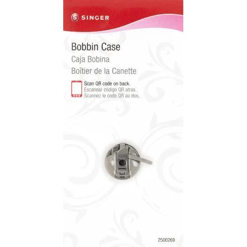 SINGER | Spare Bobbin Case for SINGER Sewing Machines, Tension Screw to Sew Thicker Threads, Fits Class 15 Front-Loading Bobbin Systems - Sewing Made Easy