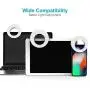 QIAYA Selfie Light Ring Lights LED Circle Light Cell Phone Laptop Camera Photography Video Lighting Clip On Rechargeable QIAYA Selfie Light Ring Lights LED Circle Light Cell Phone Laptop Camera Photography Video Lighting Clip On Rechargeable