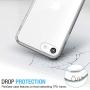 FlexGear Clear Case for iPhone 7 8 SE (2020) and Glass Screen Protector (Clear)