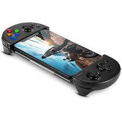 Wireless Android/iOS Game Controller, Retractable Telescopic PUBG Mobile Controller Joystick Gamepad with L3 R3 Buttons for iPhone and Android Phones