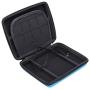 Storage Organizer Carrying Case Compatible for Nintendo 2DS - Pinowu Storage Pouch Bag Case with Double Zipper and 8 Game Holders Compatible Nintendo 2DS (Blue)