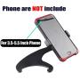 Miniclue Behind Tachometer Bolt-On Smartphone Cell Phone Cup Mount GPS Holder with Cradle Rotatable Clip for Mini Cooper F54 F55 F56 F57 F60，1pack