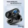 Wireless Earbuds, MEGIVEZ Bluetooth 5.0 Headphones 6H Continuous Playtime Touch Control Waterproof TWS Stereo in-Ear Earpiece with Charging Case, Deep Bass Built-in Mic Sports Bluetooth Headset Wireless Earbuds, MEGIVEZ Bluetooth 5.0 Headphones 6H Continuous Playtime Touch Control Waterproof TWS Stereo in-Ear Earpiece with Charging Case, Deep Bass Built-in Mic Sports Bluetooth Headset