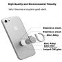 3 Package Phone Ring Stand Holder,iEugen Universal Thin Finger Loop Grip Stand Holder,Compatible with Magnetic car Mount,360 Rotation Phone Ring Grip for Phone case Tablet Smartphone Phone-Rosegold