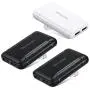 USB Plug in Wall Charger, Excgood 2-Port USB-A Ultra Compact Foldable Charger Block Compatible with iPhone 11/Xr/Xs, Galaxy,Note, Pixel and More Phones, 3-Pack, Black&White