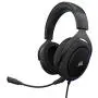 CORSAIR HS50 - Stereo Gaming Headset - Discord Certified Headphones - Designed to Work with Playstation 4 (PS4) - Blue CORSAIR HS50 - Stereo Gaming Headset - Discord Certified Headphones - Designed to Work with Playstation 4 (PS4) - Blue