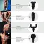 Kazila Massage Gun Hand Held Electric Deep Tissue Muscle Massager for Athletes, Physical Therapists, Sports Professionals Massage Device Kazila Massage Gun Hand Held Electric Deep Tissue Muscle Massager for Athletes, Physical Therapists, Sports Professionals Massage Device