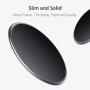 [Upgraded] ESR Wireless Charger, Metal Frame Ultra-Thin Fast Charging Pad, 7.5W for iPhone SE/11/11 Pro/11 Pro Max, 10W Fast Charging for Galaxy S20/S20 Ultra/Note10, Pixel 3/4, Black