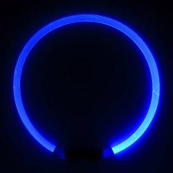 NiteHowl LED Safety Necklace, Universal, Reusable Visibility Necklace for Pets