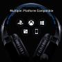 RUNMUS Stereo Gaming Headset for PS4, Xbox One, Nintendo Switch, PC, PS3, Mac, Laptop, Over Ear Headphones PS4 Headset Xbox One Headset with Surround Sound, LED Light & Noise Canceling Microphone