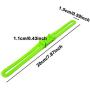HONBAY 8PCS Extended Edition Silicone Elastic Flashlight Torch Mount Fix Bands for Cycling Bike Bicycle