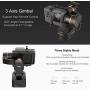 Hohem 3-Axis Gimbal for GoPro Hero 7/6/5/4/3 Wearable Stabilizer Bike Bicycle/Helmet/Car Mounting Gimble for Action Camera (XG1)