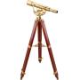 BARSKA Anchormaster 15-45x50 Spyscope w/ Mahogany Floor Tripod