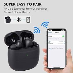 Ariperd Wireless Earbuds Wireless Headphones Bluetooth Earbuds Bluetooth Earphones, Bluetooth 5.0 Deep Bass Touch Control Waterproof CVC8.0 TWS Stereo in-Ear Headphones with Charging Case