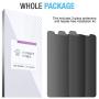 FlexGear Privacy Screen Protector for iPhone X Xs [New Generation] Tempered Glass (3-Pack)