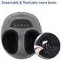 FlexiSpot Heated Foot Massager with Remote Control, Shitasu Massage Gifts, Deep Kneading, Air Compression Massage for Plantar Fasciitis, Relieve Muscle Pain, Improve Blood Circulation FlexiSpot Heated Foot Massager with Remote Control, Shitasu Massage Gifts, Deep Kneading, Air Compression Massage for Plantar Fasciitis, Relieve Muscle Pain, Improve Blood Circulation