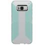 Speck Products Presidio Grip Cell Phone Case for Samsung Galaxy S8 - Dolphin Grey/Aloe Green