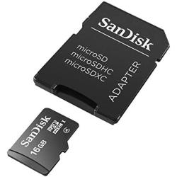 SanDisk Mobile Class4 MicroSDHC Flash Memory Card- SDSDQM-B35A with Adapter 16GB