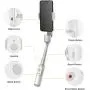 ZHIYUN Smooth X Gimbal Stabilizer for Smartphone, iPhone Selfie Stick Tripod, Foldable Handheld iPhone Gimbal, Video Recording, Bluetooth Remote, Face Tracking, Gesture & Zoom [w/Tripod & Case] White