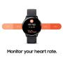 Samsung Galaxy Watch Active2 W/ Enhanced Sleep Tracking Analysis, Auto Workout Tracking, and Pace Coaching (40mm, GPS, Bluetooth), Silver - US Version with Warranty