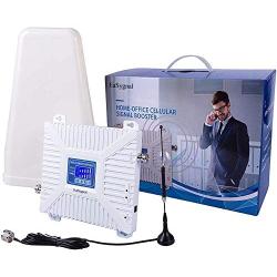Easygnal Cell Phone Signal boster for 2G 3G 4G LTE AT&T,Verizon,T-Mobile, Daul Band 2/5 850/1900Mhz, Repeater Amplifier Kit for Home and Office