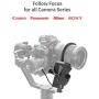 Zhiyun Crane 2 Servo Follow Focus Mechanical Supports Real Time Focus for All Camera Canon Panasonic Nikon Sony