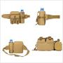 Lemon Park Tactical Waist Bag Military Fanny Pack,Waterproof Utility Belt with Water Bottle Holder,Suitable for Hiking&Mountaineering&Camping&Riding&Fishing&Shooting