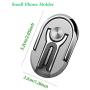 Multipurpose Phone Bracket,YALANLE Phone Ring Holder Finger Kickstand Universal Air Vent Car Phone Mount 3 in 1 Mobile Phone Stand 360 Degree Rotation Multiple-Angle Silver