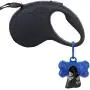 Downtown Pet Supply Dog Pet Waste Poop Bags with Leash Clip and Bag Dispenser - 180, 220, 500, 700, 880, 960, 2200 Bags