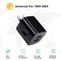 Wall Charger, Charger Cube, Charging Block Fast Charge Dual Port 2.1A USB Power Brick Phone Charger Plug Box Heads Compatible iPhone Xs Max/Xs/XR/X/8/7/6S/6 Plus, Samsung Galaxy S10/S10e S9/S8/Plus S7