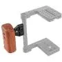 CAMVATE DSLR Wood Wooden Handle Grip Mount Support for DV Video Cage Rig (Left Hand)