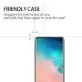 Galaxy S10e HD Clear Tempered Glass Screen Protector + Camera Lens Protectors by YEYEBF, [2+2 Pack] [Case-Friendly] [9H Hardness] Full Coverage (Samsung Galaxy S10e)