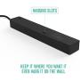 Nekteck 6-Outlet Power Strip Surge Protector with 3 USB Ports, 5-Foot Long Cord, Flat Plug, Ideal for Travel Accessories, Mobile Devices, Personal Electronics, Small Appliances and More