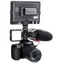 ULANZI PT-12 Camera Hot Shoe Extension Bracket with Triple Cold Shoe Mounts for Microphone LED Video Light, 1/4 Screw for Magic Arm, Aluminum Shoe Mount Compatible with Nikon Canon Sony Cameras