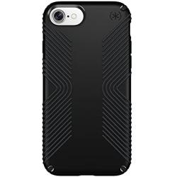 Speck Products Presidio Grip Cell Phone Case for iPhone 7 - Black, 79987-1050