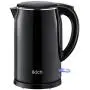 IKICH Electric Kettle 1.7L, Stainless Steel Water Kettle, Double Wall Tea Kettle, BPA-free Cool-Touch Kettle with Wide Mouth Design, LED Indicator, Auto Shut-off& Boli-dry Protection, 1500W